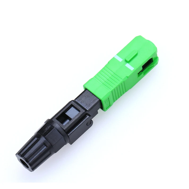 

100PCS/box FTTH SC APC single-mode fiber optic SC APC quick connector SC APC FTTH Fiber Optic Fast Connector