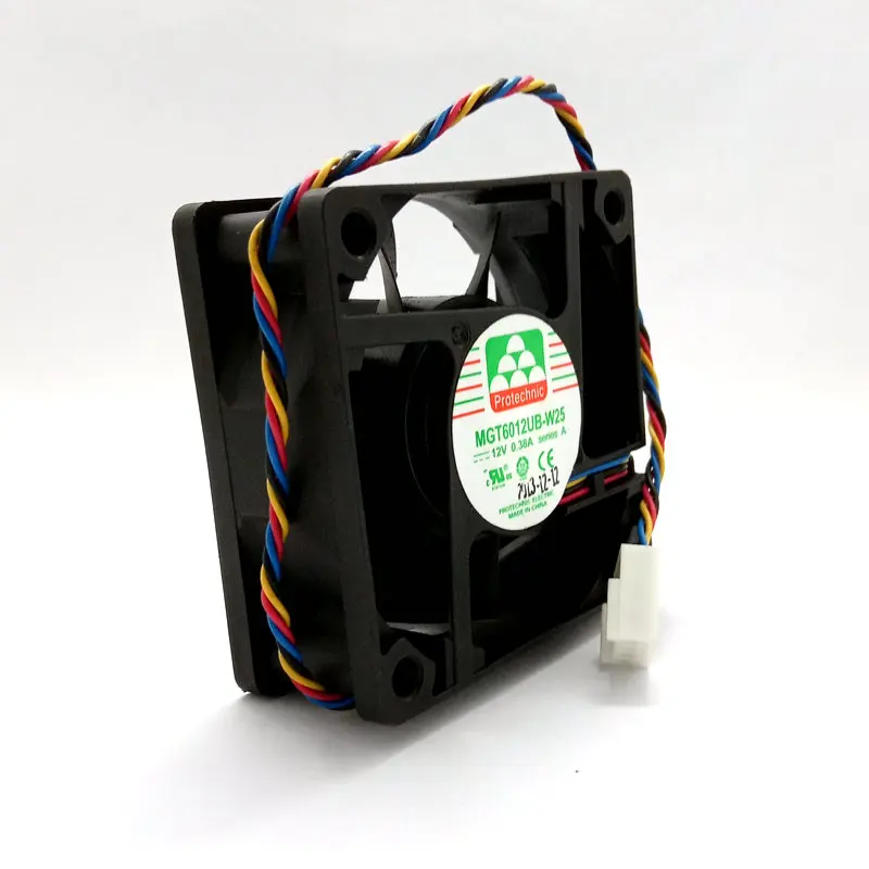 MGT6012UB-W25 DC12V 0.38A 60x60x25 мм 4 линии компьютер Вентилятор охлаждения | Компьютеры и офис