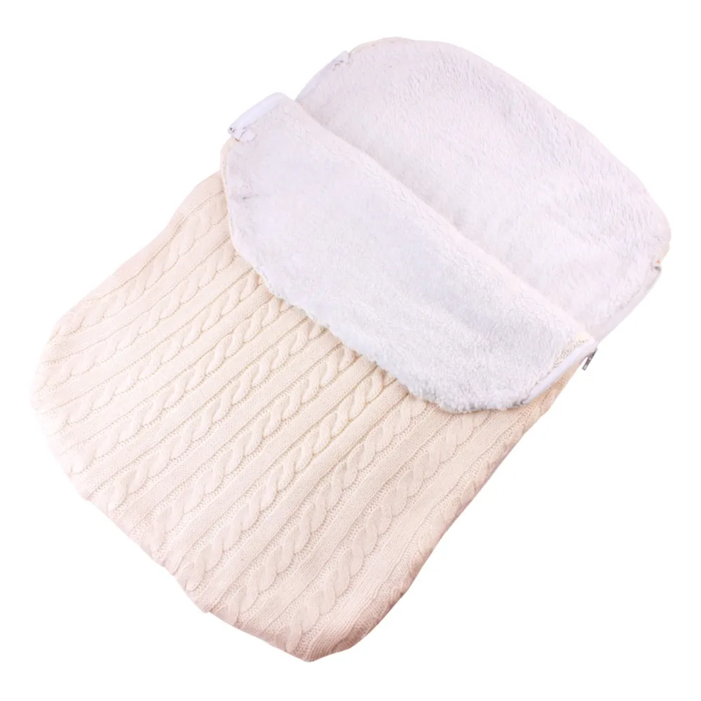 

YoyaPlus Yoyo Thick Baby Time Stroller Sleep Bag Sack Footmuff Swaddle Wrap Knit Envelope Newborn Warm Swaddling Blanket Infant