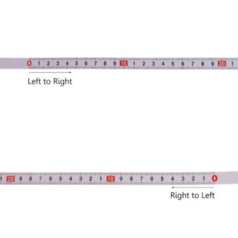 Самоклеящаяся виниловая измерительная лента/наклейка для линейки клейкая мерка