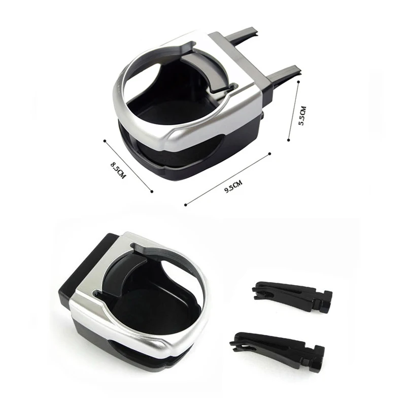 Автомобильный держатель чашки для грузовика портативный серебряный зажим на