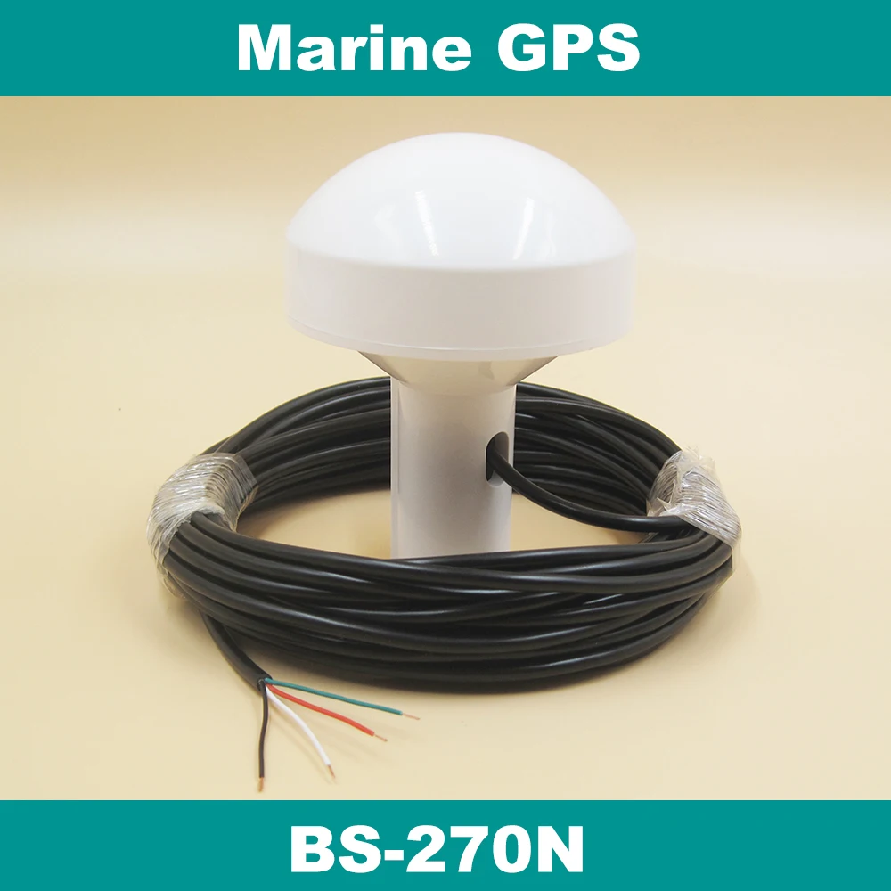 BEITIAN 12 В GPS приемник RS 232 лодка морской Грибная форма случае 4800 бод скорость BS