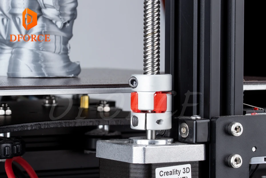DFORCE модернизированная свинцовая муфта для CR10/CR10S/Ender 2/ender3/Tornado/Anet A8 и более гибкая муфта вала