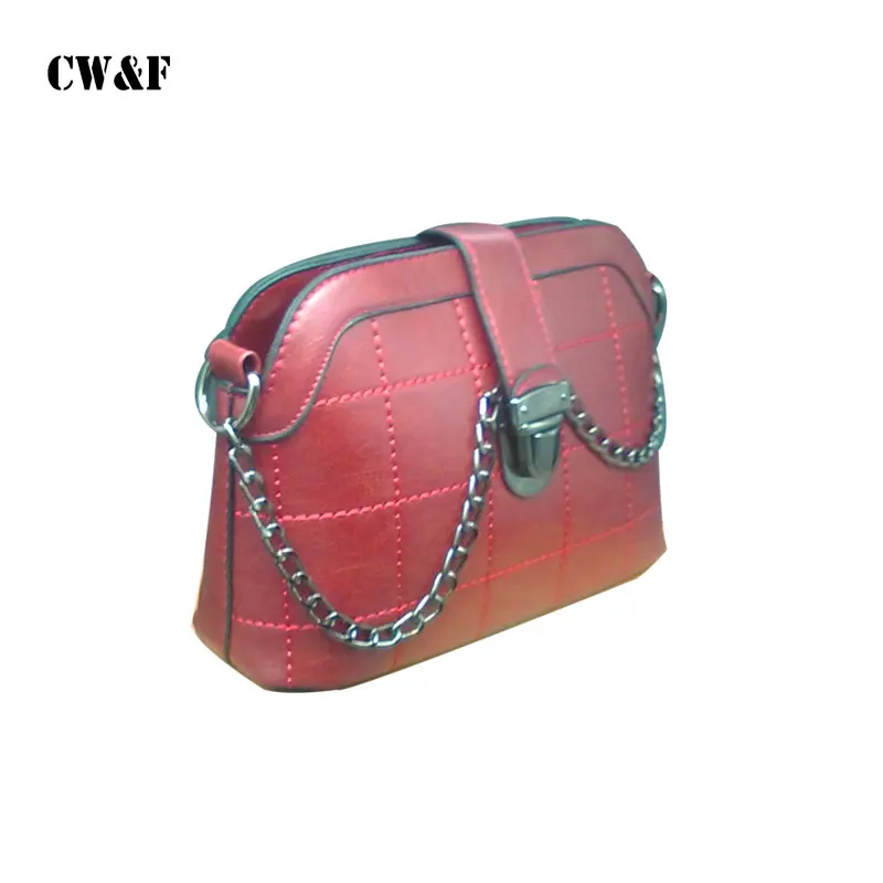 CW &amp F женская маленькая новая брендовая сумка через плечо короткая модная