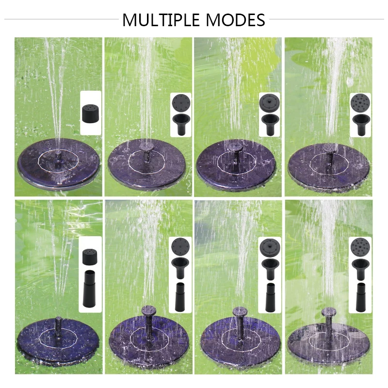 Солнечный фонтан ландшафтный устройство Бесщеточный Водяной насос для улицы