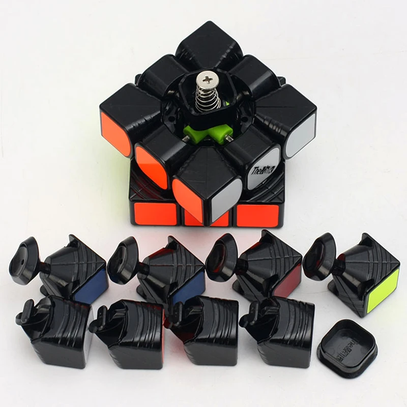 Valk 3 Power M Магнитный куб 3x3 Мини Размер скоростной Qiyi кубов соревнований игрушка WCA