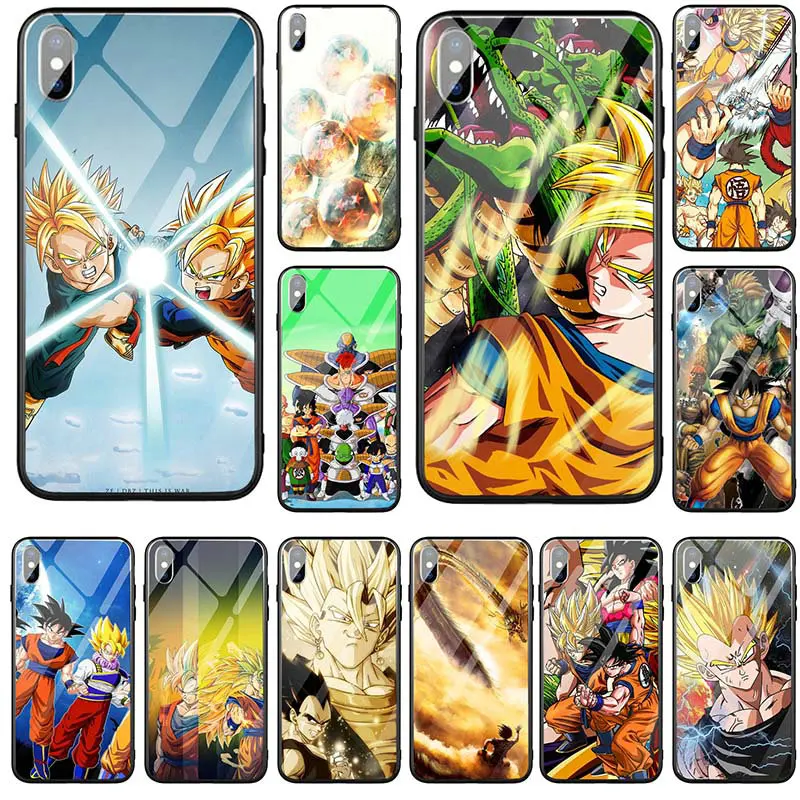 Жесткий ПК ТПУ закаленное Стекло мобильный чехлы для телефонов Iphone 5 5s se X XR XS Max 10 7