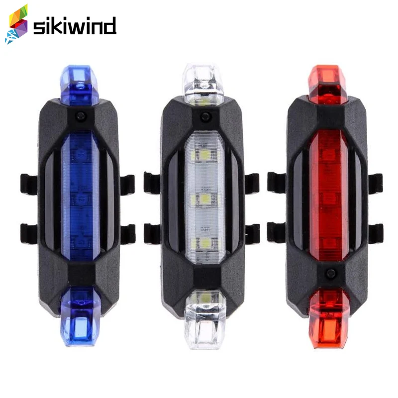 Горячая продажа USB Перезаряжаемый велосипед светодиодный задний фонарь