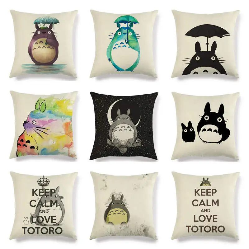 Чехол для подушки Totoro из серии подарков домашний декор наволочки покрытия