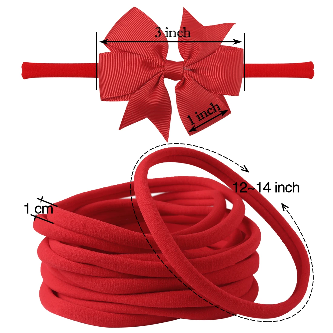 1 шт. набор 3 &quotбанты для волос ободок в школу банты аксессуары девочек бесплатная