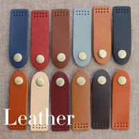 new diy first layer of cowhide genuine leather hasp purse frame circarc snap button 10 pieceslot