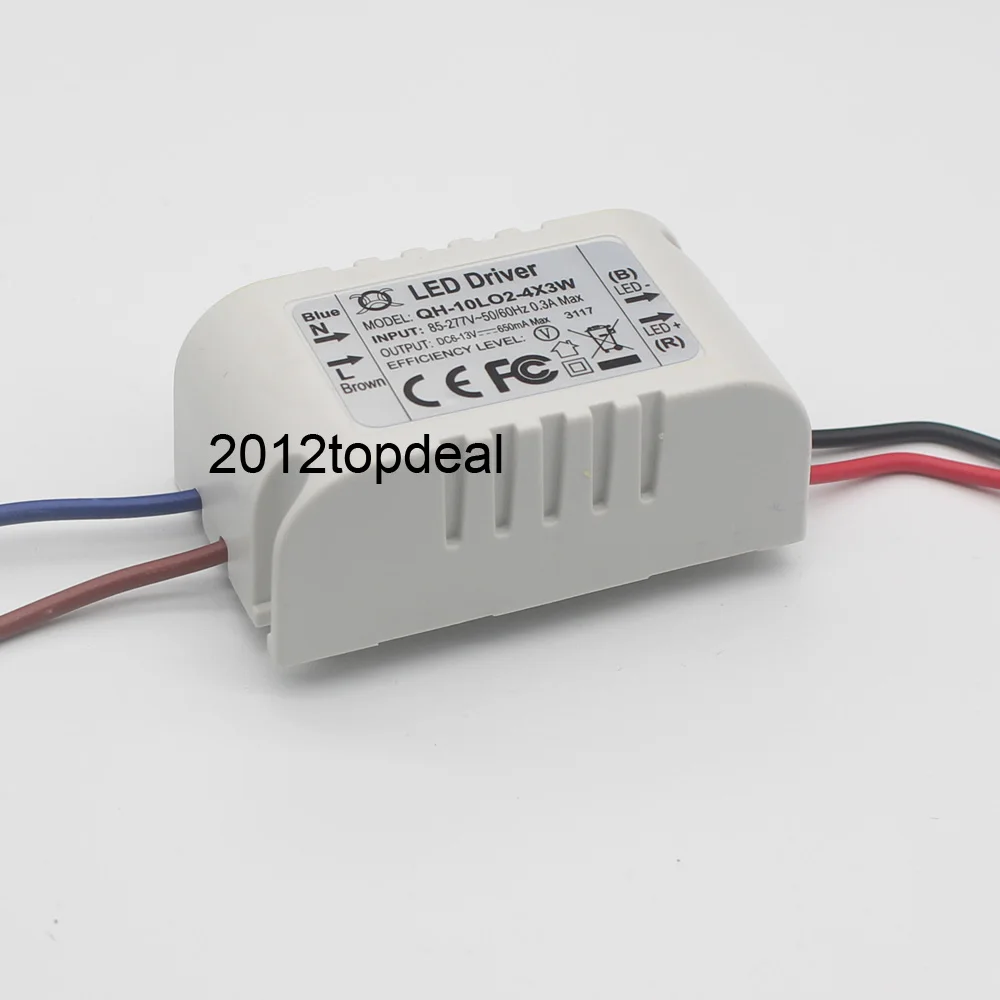AC 85-265V 1-2x3w 2-4x3w 6-10x3w 10-18x3w 18-30x3w 600mA 650mA Светодиодный драйвер Трансформатор для