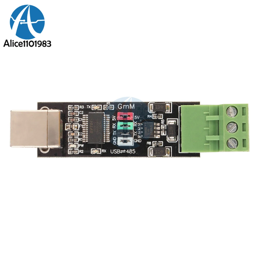 USB2.0 к RS485 TTL последовательный преобразователь плата адаптера FTDI интерфейс FT232RL 75176