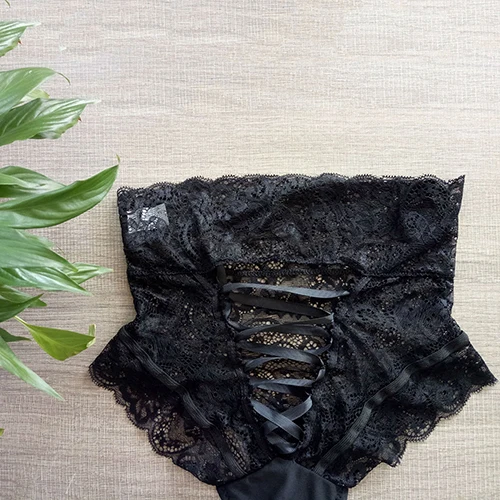 Женские модные сексуальные кружевные трусики с высокой талией|underwear thong|fashion