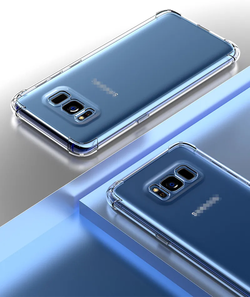 BRENCIG прозрачный силиконовый чехол для Samsung Galaxy S6 S7 S8 S9 плюс Примечание 8 9 A6 A8 A8s A6s A7