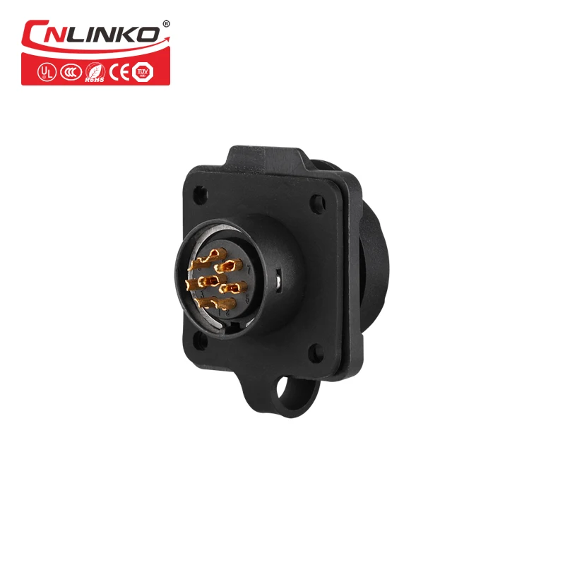 Cnlinko M16 8pin гнездовые розетки Кабельный адаптер разъем штекер Электрический винт