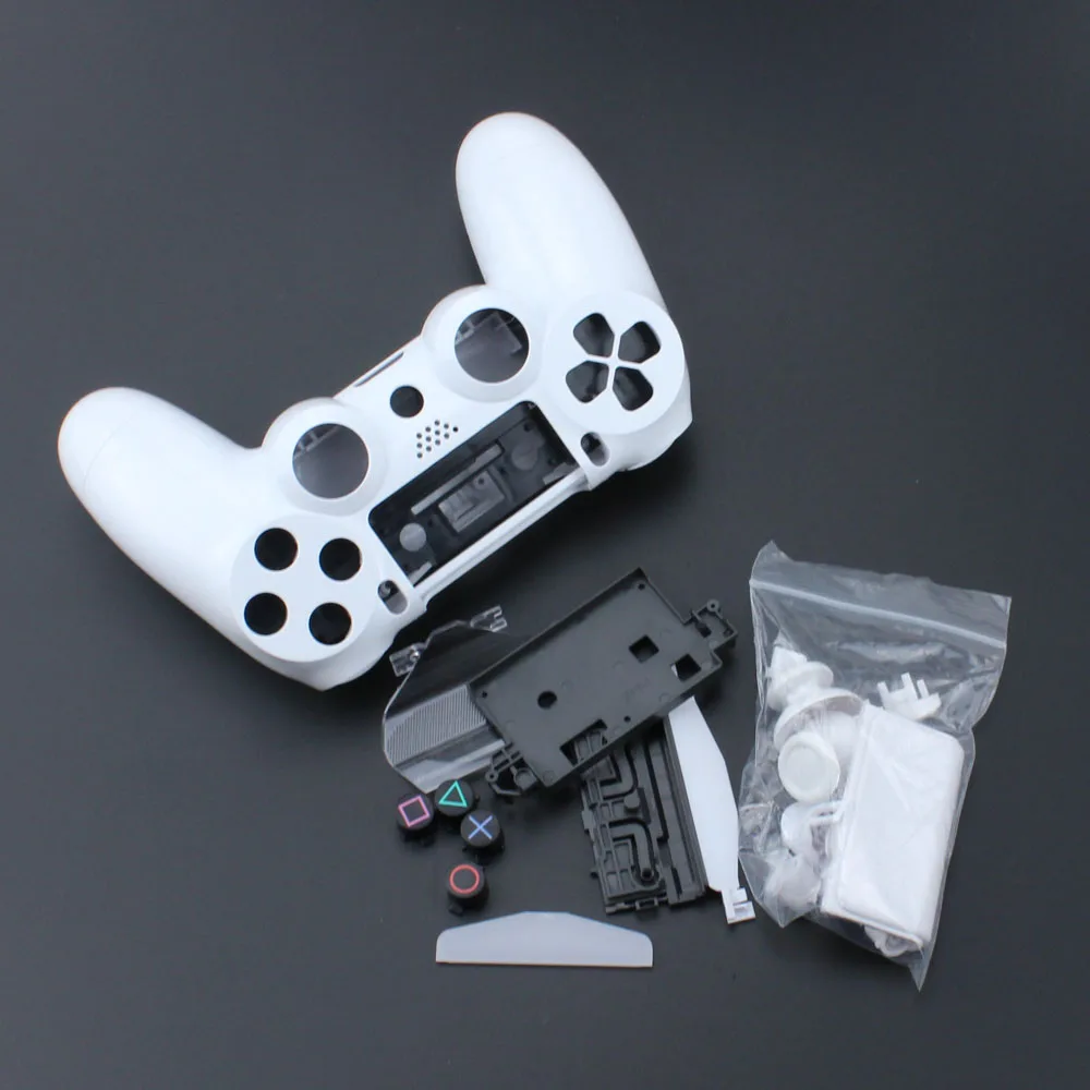 I TingDong сменный JDM-001 контроллер корпус и кнопки для Playstation 4 PS4 контроллер передняя крышка Передняя Задняя Оболочка Чехол - Цвет: I