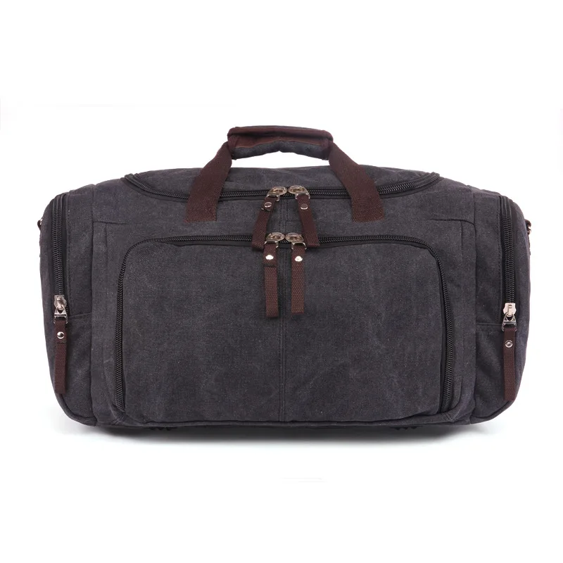 Z.L.D. Classic vintage canvas bag large capacity men and women handbags weekend travel Duffle Bag shoulder Messenger | Багаж и сумки