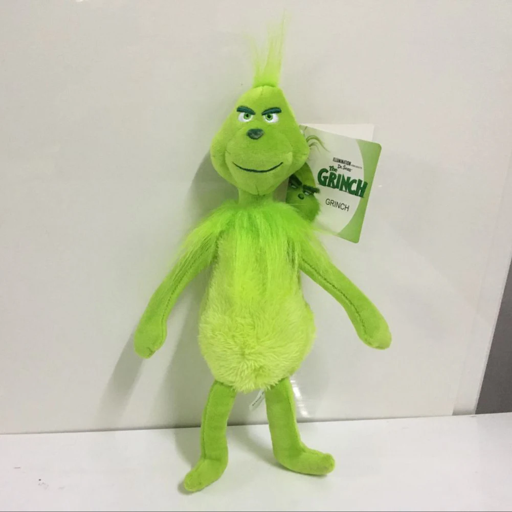 Как Grinch украла рождественские Мягкие плюшевые игрушки Grinch рождественские подарки