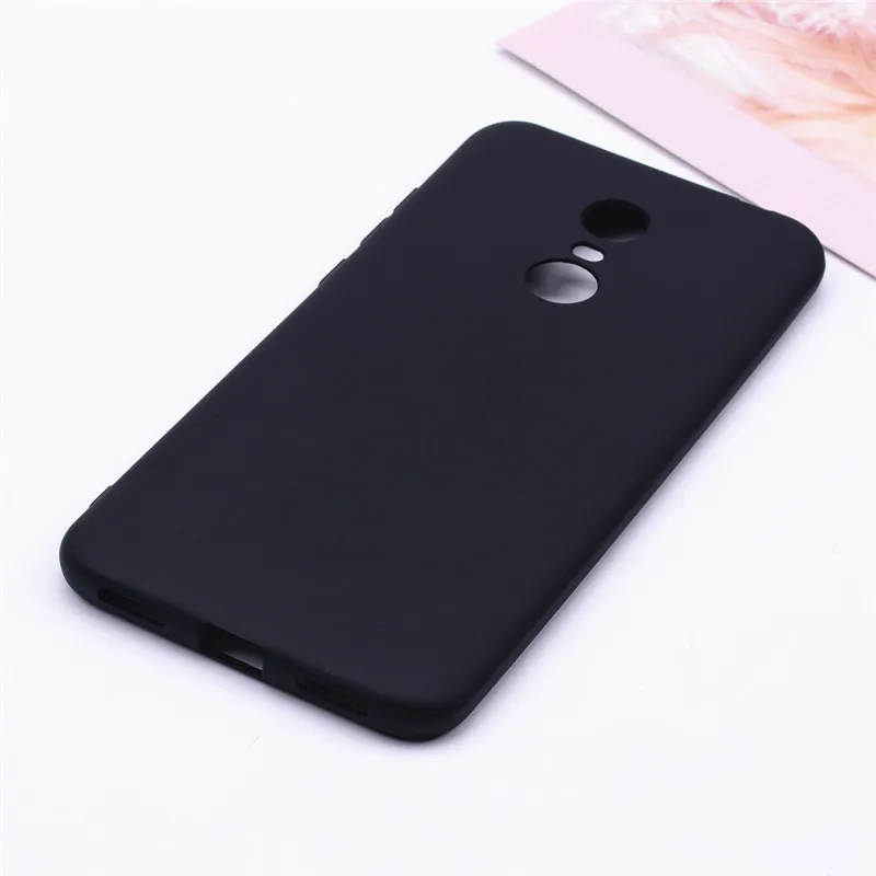 Мягкий чехол из ТПУ для Xiaomi Redmi 5, чехол для Xiaomi Redmi 5 Plus, матовый Мягкий силиконовый чехол для телефона, чехол для Redmi 5/5 Plus, чехол s