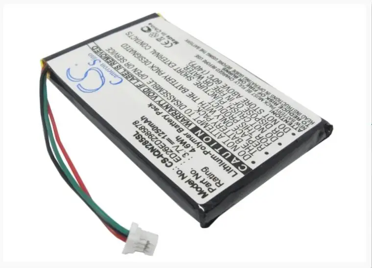 Cameron Sino 1250mAh аккумулятор для GPS Аккумулятор навигатора GARMIN Nuvi 285 285W 285WT ED26ED2985878 |
