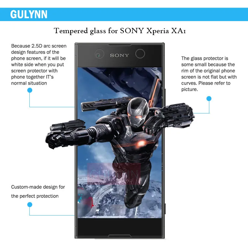 Закаленное стекло премиум-класса для Sony Xperia XA XA2 XA1 ULTRA XZ2 X compact Z1 Z2 Z3 Z4 Z5 M5 2.5D 0 26 мм 9H |