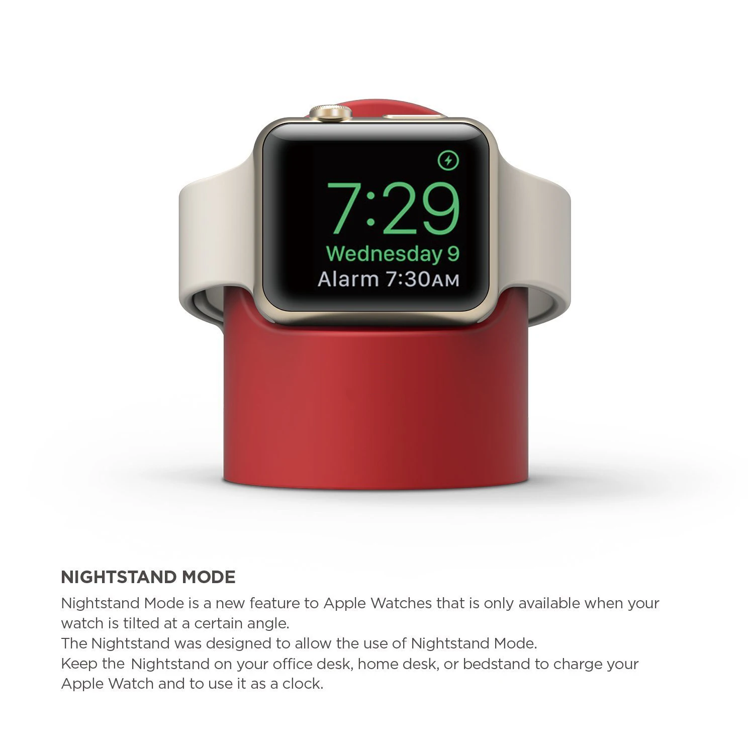 Подставка Mling для apple watch Series 4sereis 2 series 3 series 1 38 мм 42 мм 40 мм 44 мм кабель управления для Iwatch 4 3 2 1