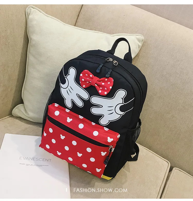 Disney Микки Маус пеленки сумка детская школьная сумка рюкзак мальчик девочка сумка мультфильм детский сад сумка на плечо для мальчиков начальной школы