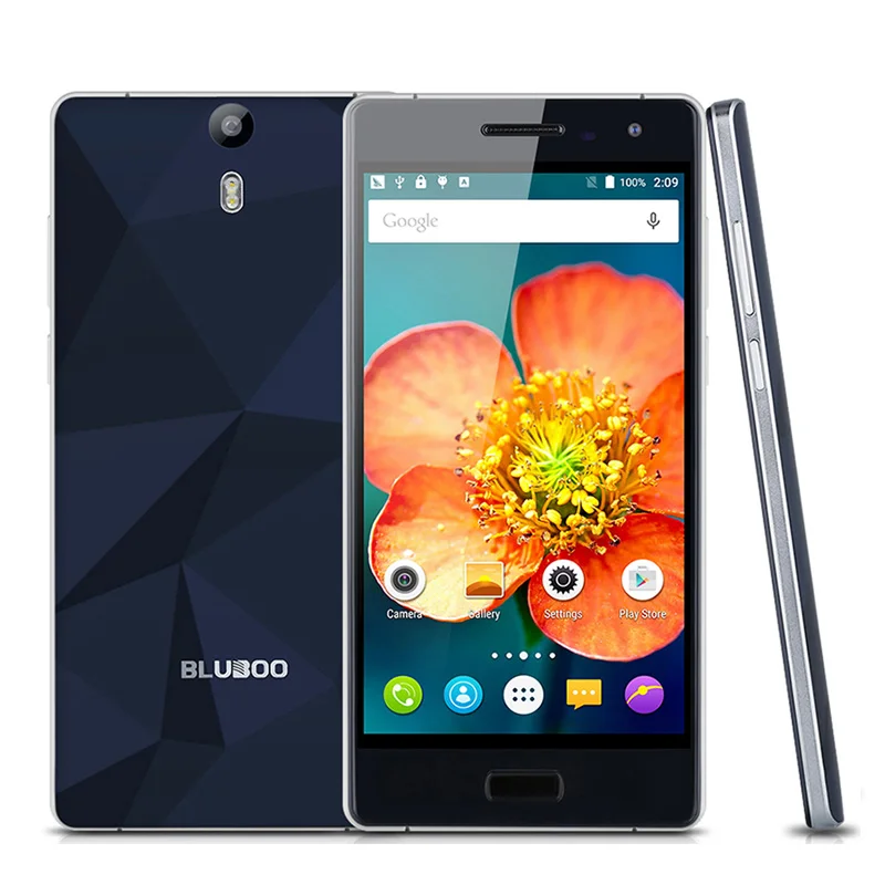 Original BLUBOO XTOUCH X500 MTK6753 Octa Core 4G Mobile Phone 5.0'' FHD 3GB RAM 32GB ROM Android 5.1 13MP 3050mAh Fingerprint |