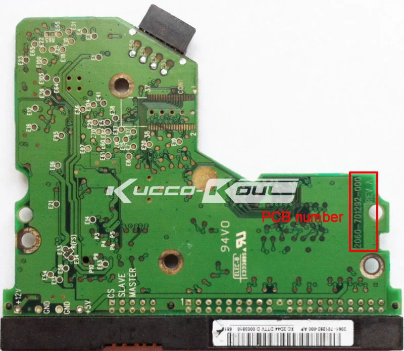 HDD PCB Материнская плата 2060 701292 000 REV A для WD 3 5 IDE/PATA восстановление данных на жестком