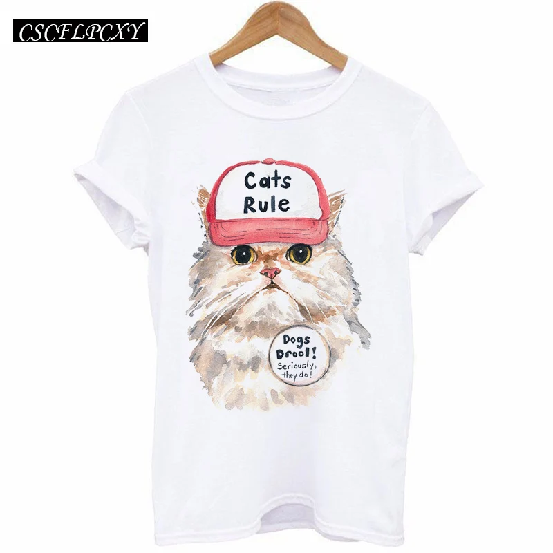 Повседневная футболка женская футболка с коротким рукавом Kawaii с принтом слона Camisetas Mujer топы футболки женские белые футболки с круглым вырезом - Цвет: 0145