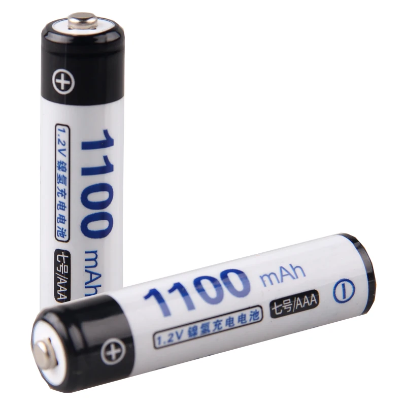 AAA аккумуляторная батарея akkumulator 1 2 V NIMH 1100mah батареи реальной