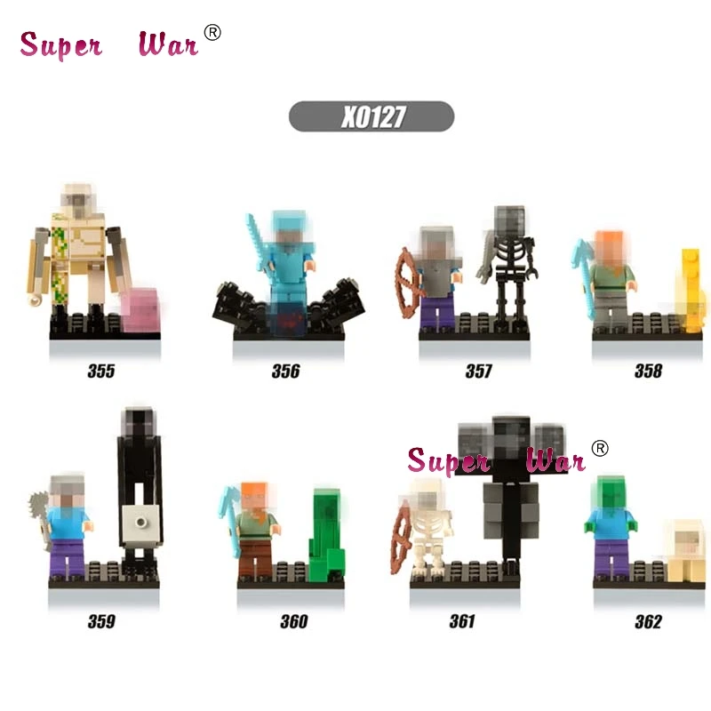 10Set-X0127 10 компл. Мультфильм серии 4 девочки время приключений игрушки История Бэтмен фильм Seiya строительные блоки модель детей - Цвет: 10Set-X0127
