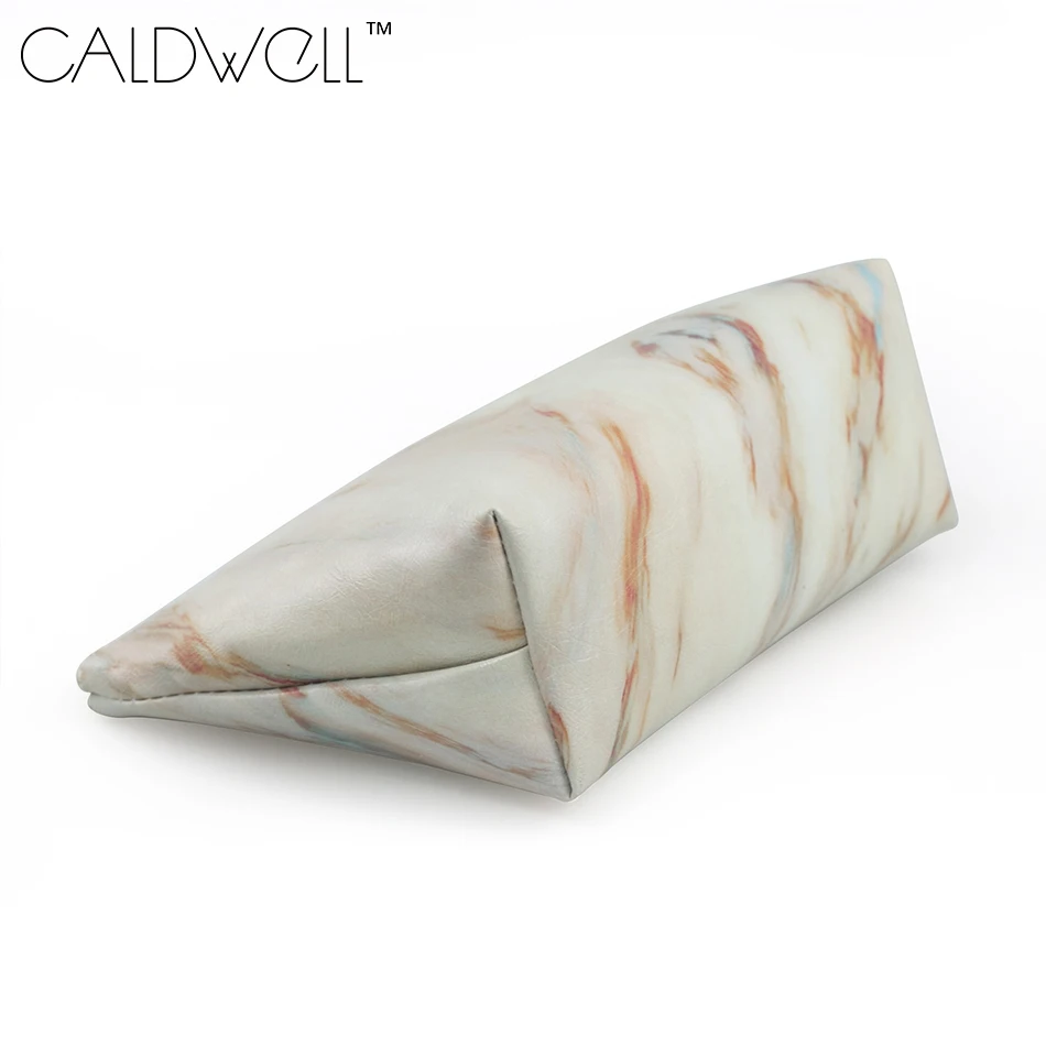 CALDWELL Marble PVC Cosmetic Bag 2018 New Fashion Zipper Storage Portable Ladies Travel Square Makeup Brushes | Красота и здоровье