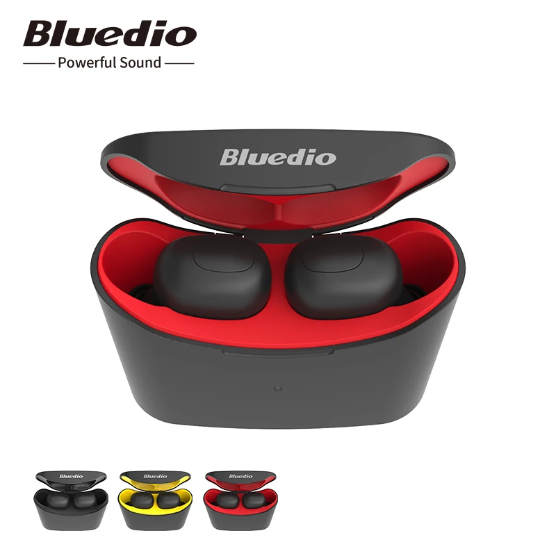 Bluedio T elf TWS mini Bluetooth 5 0 Спортивная гарнитура Беспроводные наушники с зарядным