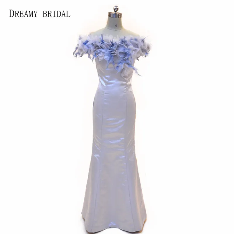 Dreamy Bridal прямые длинные платья на Oscar Awards 2016 знаменитостей с перьями и открытыми