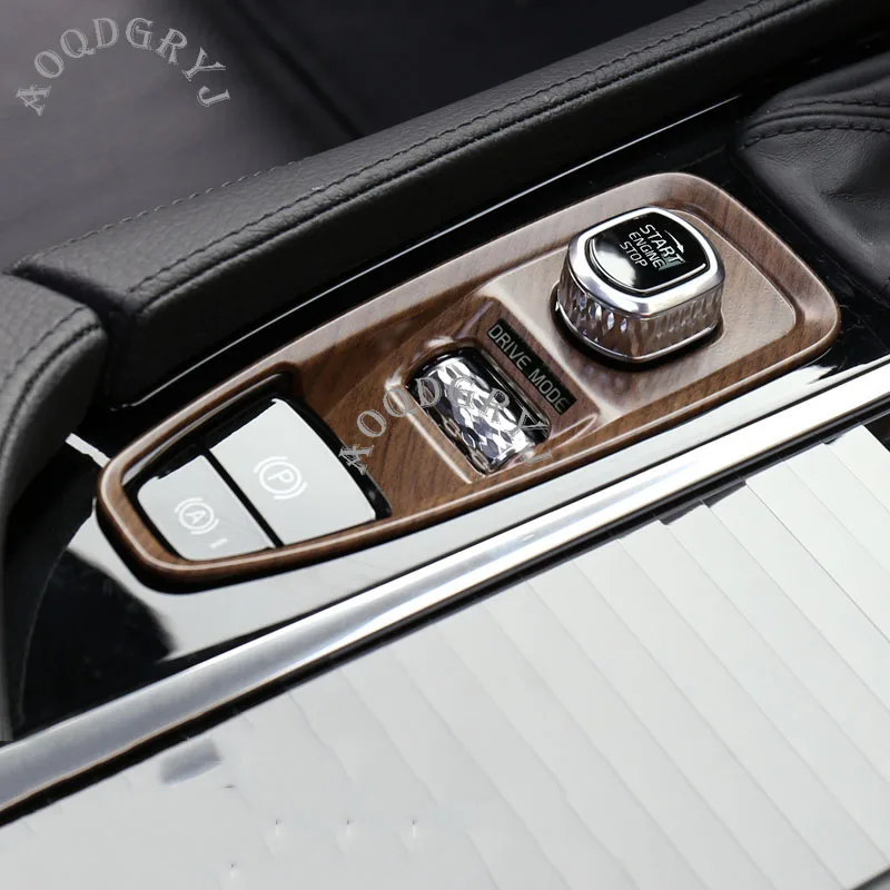 Автомобильный Стайлинг для Volvo XC90 XC60 S90 V90- ABS интерьер электронный ручной тормоз молдинг крышка отделка стикер 1 шт