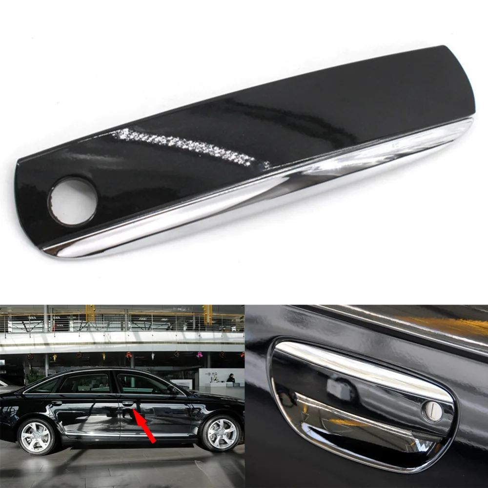 Стайлинг автомобиля крышка внешней ручки двери для Audi A6 A6L C6 A4 S4 B6 Quattro Q7 RS4 R8 TT