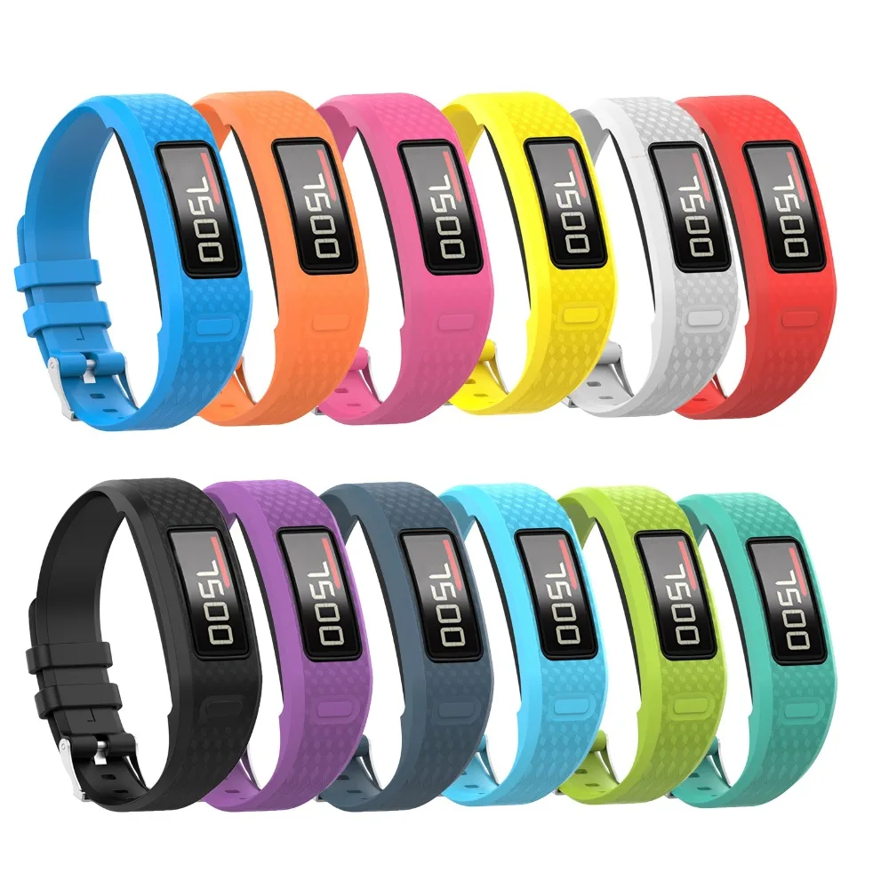 XBERSTAR сменный мягкий силиконовый ремешок на запястье браслет для Garmin VivoFit 2/VivoFit 1
