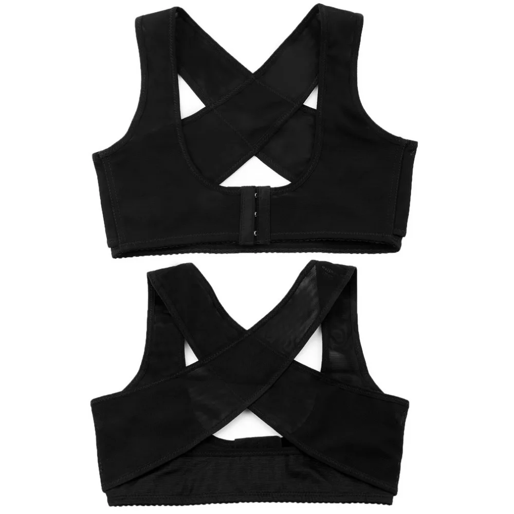 Women Ladies Adjustable Shoulder Back Posture Corrector Chest Brace Support Belt Vest Body Cheat Shapers Corset | Красота и здоровье