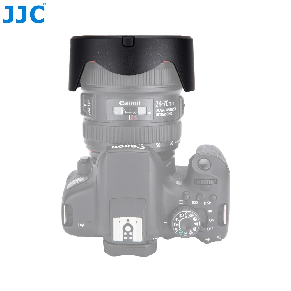 JJC Камера Аксессуары бленда для объектива Canon EF 24 70 мм f/4L IS USM Объектив Заменяет EW