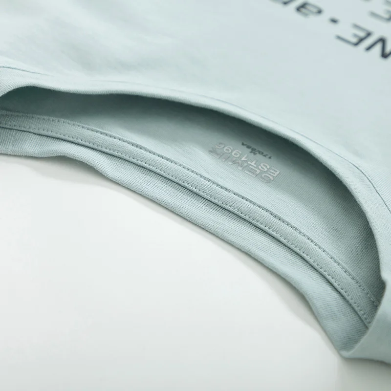 SEMIR 2019 Новая модная футболка Мужская хлопковая с короткими рукавами Повседневная