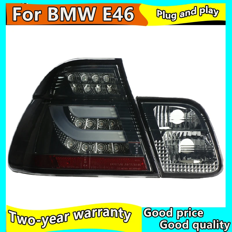 Автомобильные задние фонари для BMW E46 2001 2004 светодиодные DRL стоп сигнал парк
