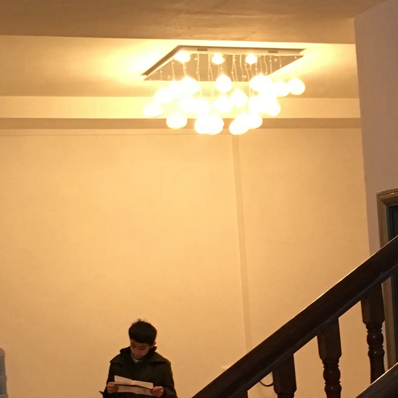 Скандинавские простые ресторанные люстры современное искусство лампа для