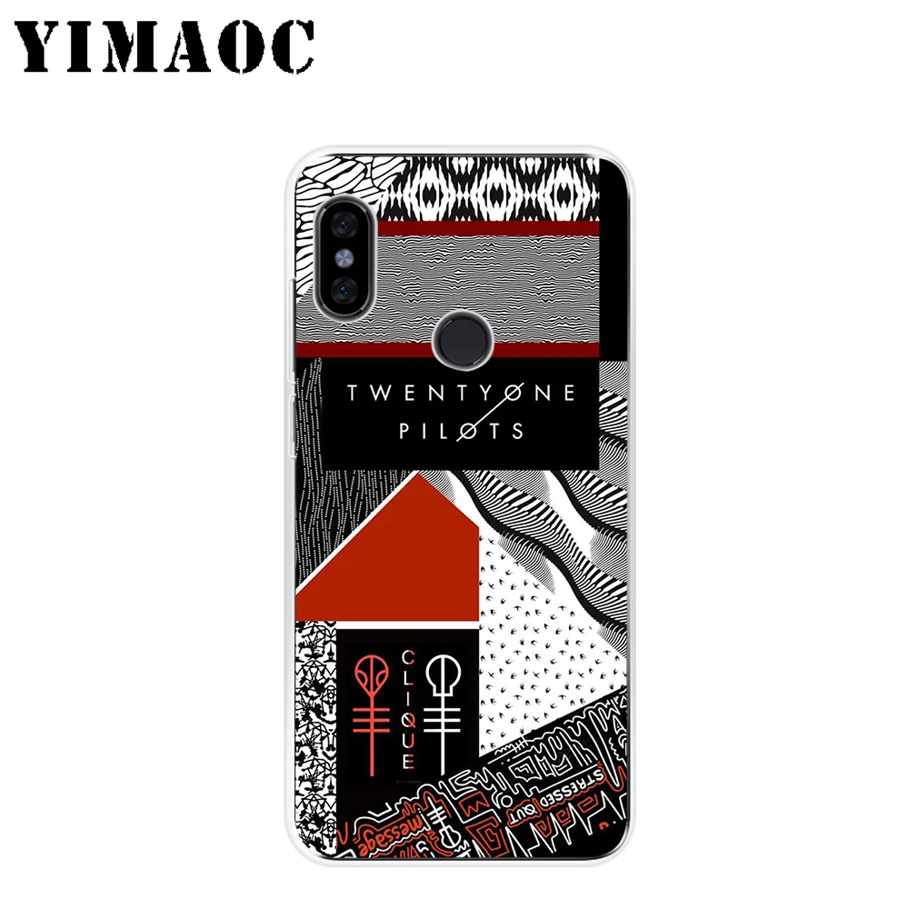 YIMAOC Twenty One Pilots Soft Silicone Case for Xiaomi Redmi 6 6A 5A 5 S2 Puls Note 8 7 4X 4 4A Pro Go |
