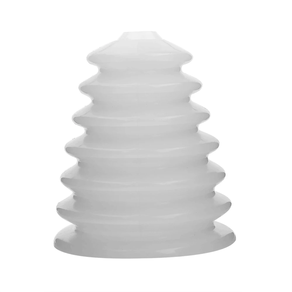 Short White NICEYARD Drill Dust Collector Rubber Dust Cover 1 Piece Electric Hammer Drill Dust Collector Electric Drill Dremel - Цвет: Short White