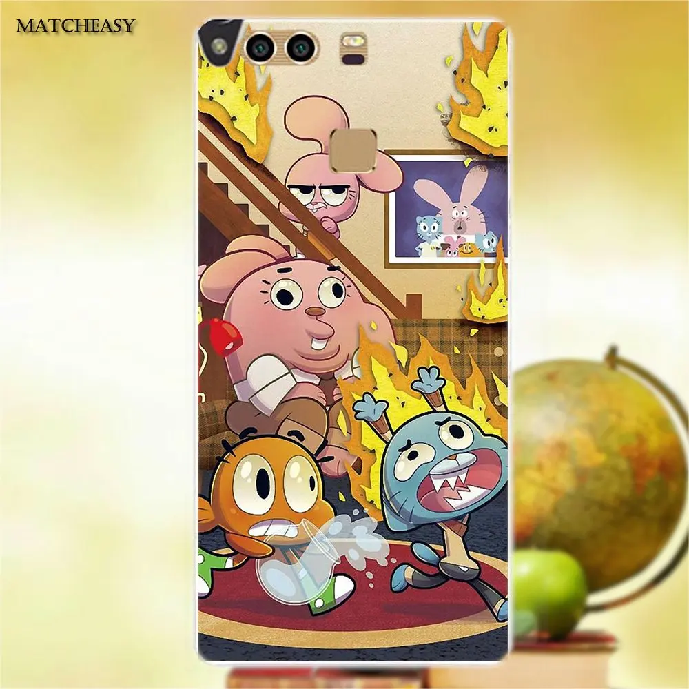Удивительный мир жевательной резинки для huawei G7 G8 Honor 5A 5C 5X6 6X7 8 V8 Коврики 8 9 P7 P8 P9 P10 Lite Plus Мягкий ТПУ Модный чехол