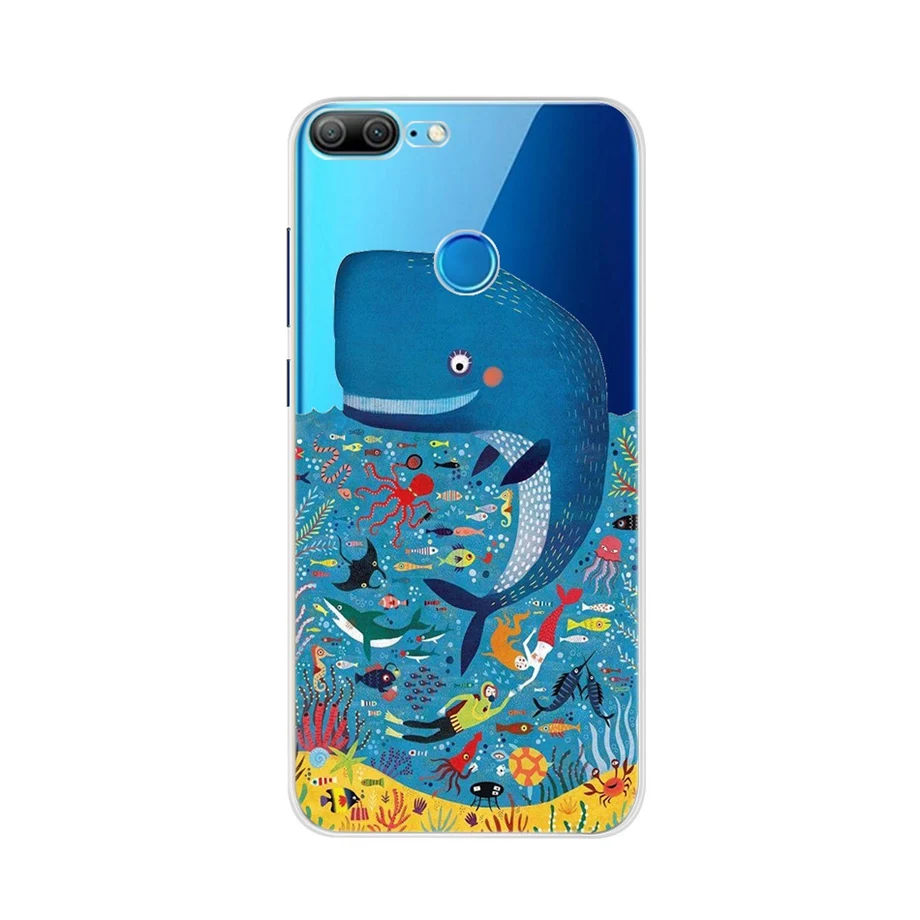 Чёрный матовый Чехол для huawei Honor 9 Lite, мягкий силиконовый чехол для телефона huawei Honor 9 Lite, чехол для Honor 9 Lite, чехол-бампер - Цвет: Чёрный матовый