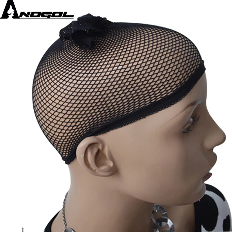 

Anogol Red Synthetic Lace Front Wig Long Natural Wave Wig High Temperature Fiber For Women Cosplay