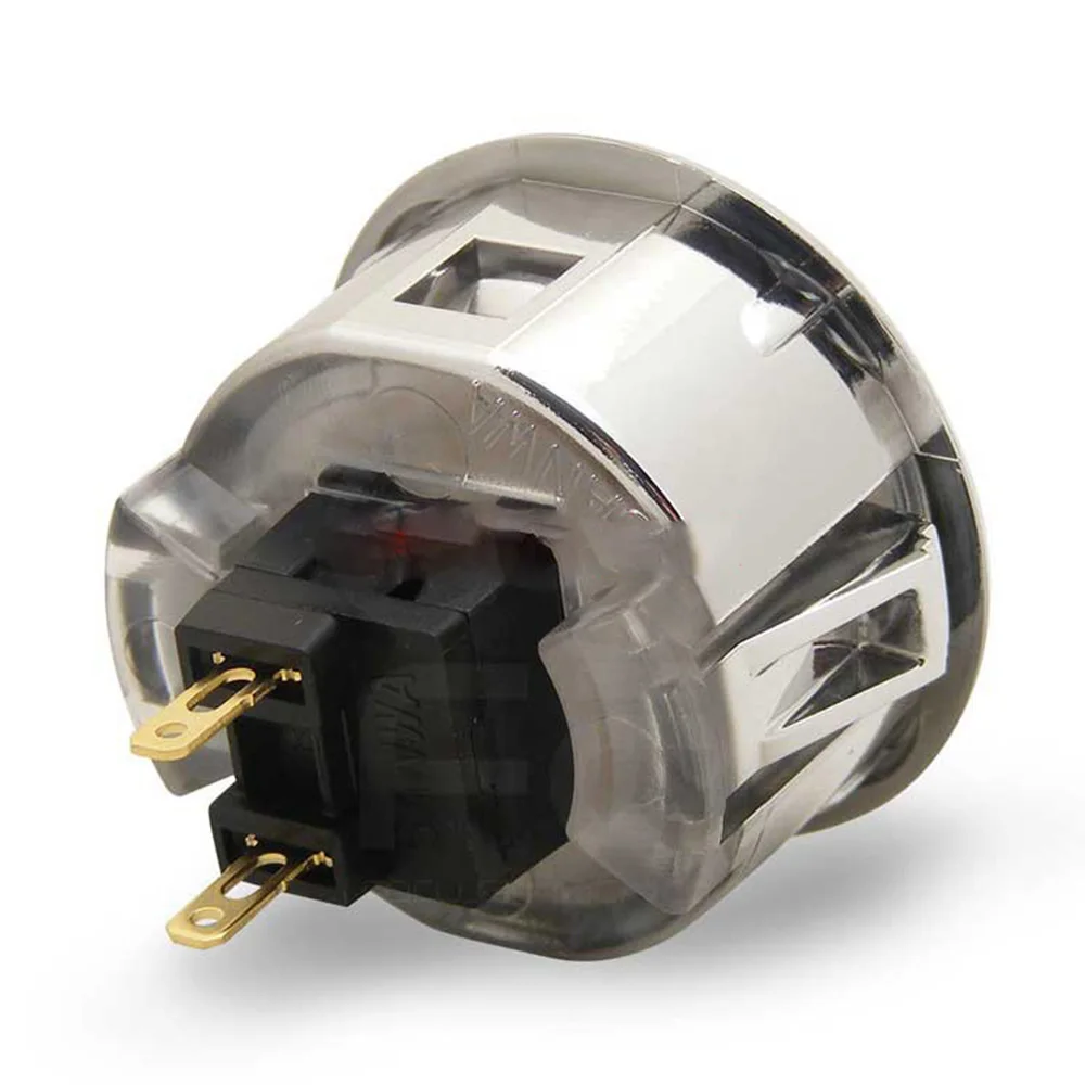 8 шт./лот SANWA OBSF 30/24 золото/серебро/Обсидиан кнопка для USB MAME контроллера аркадный